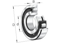 Подшипник 20312-K-MB FAG