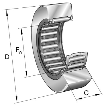 Подшипник RNA2209-2RS INA